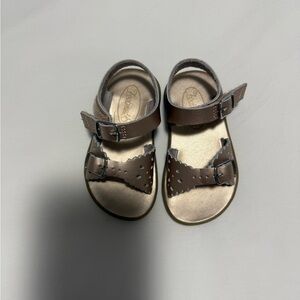 Kids Gold Sandals